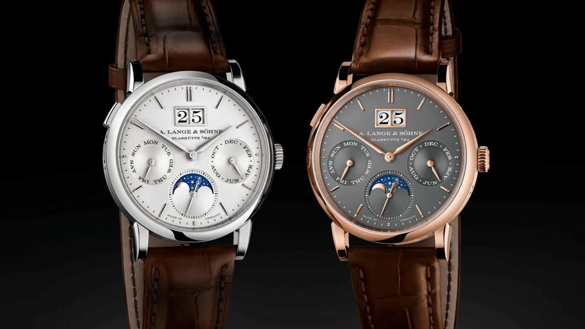 A. Lange & Söhne Saxonia Annual Calendar: A Calm Masterpiece - Product Image