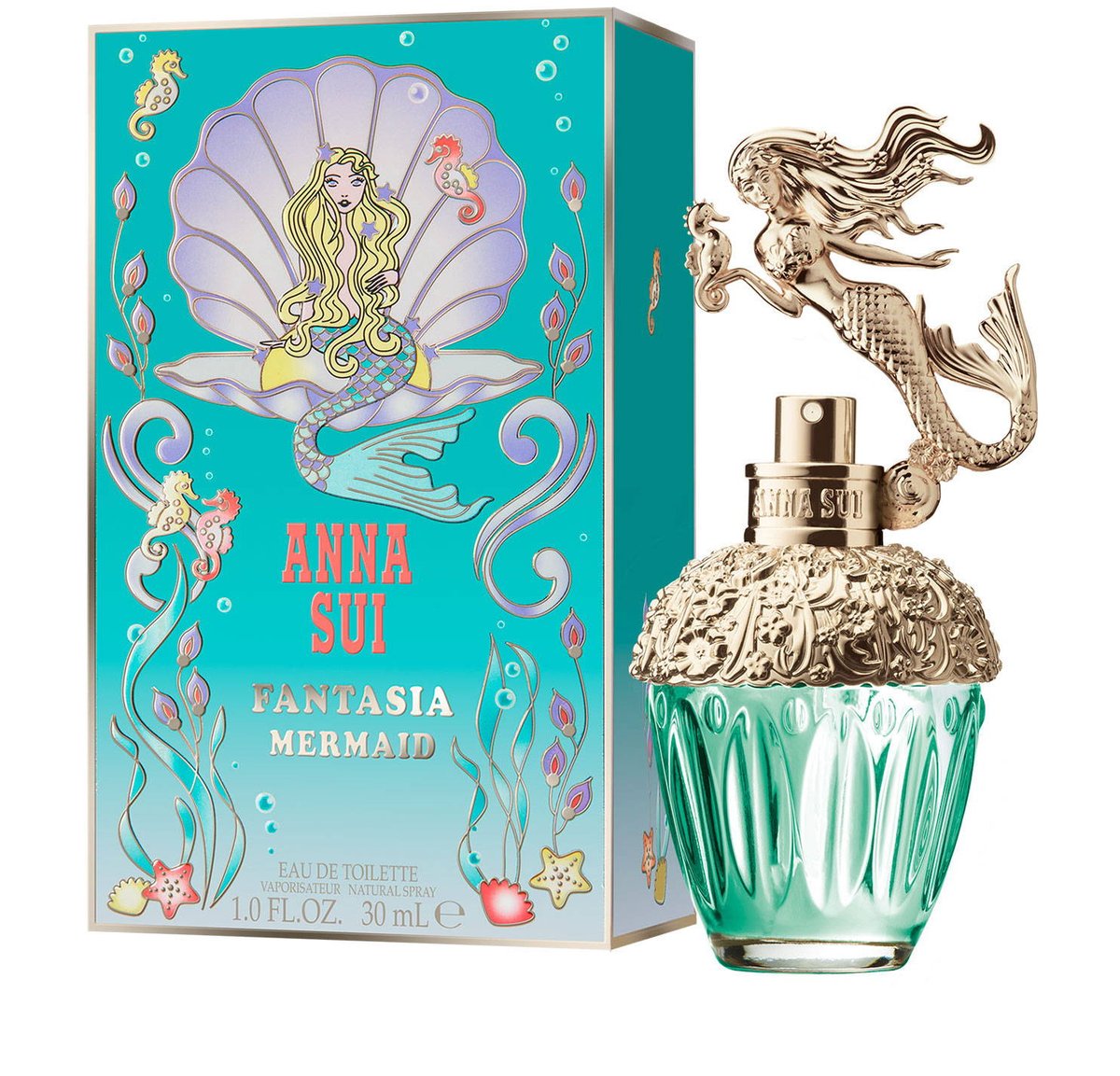 Anna Sui Fantasia Mermaid EDT Review: A Whimsical Aquatic Floral - Product Image