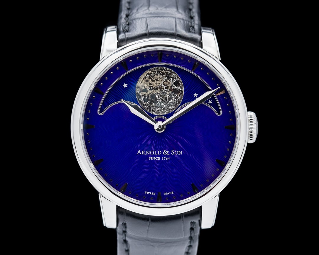 Arnold & Son HM Perpetual Moon Review: Aventurine & Red Gold - Product Image
