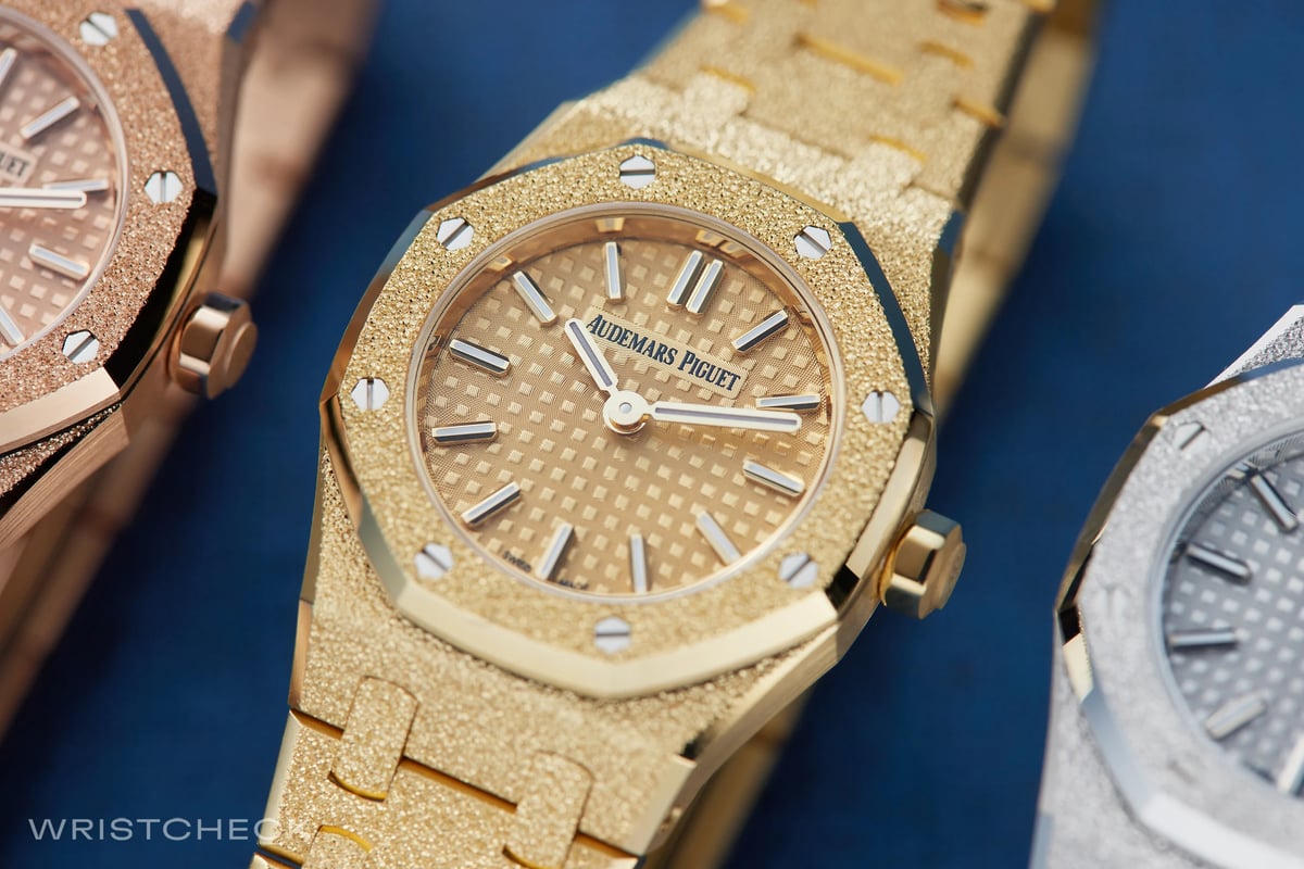 Audemars Piguet Royal Oak Mini Frosted Gold: A Wearer's Review - Product Image