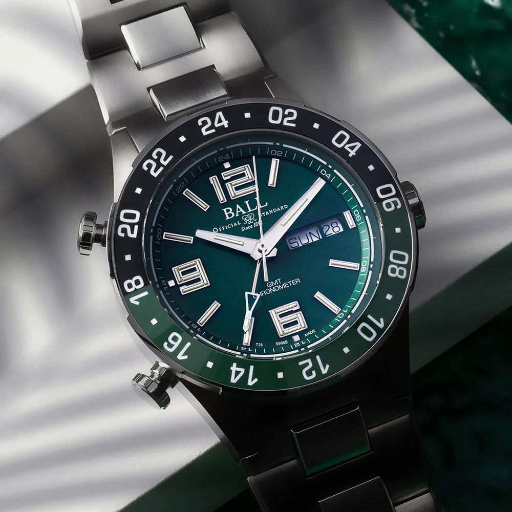 Ball Roadmaster Marine GMT Meteorite Review: Celestial Precision - Product Image