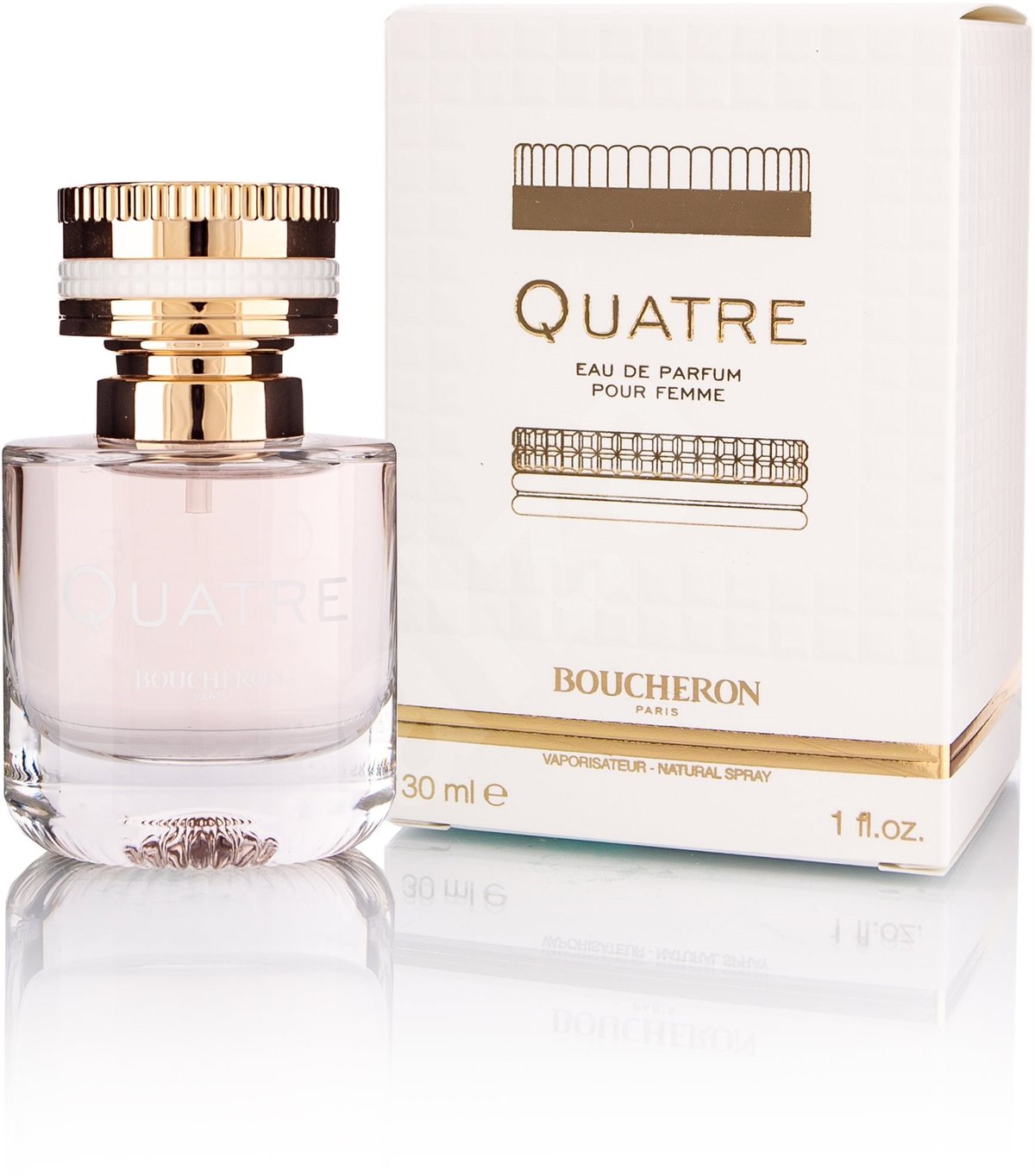 Boucheron Quatre Pour Femme EDP: A Scholarly Review of a Modern Floral-Fruity Masterpiece - Product Image