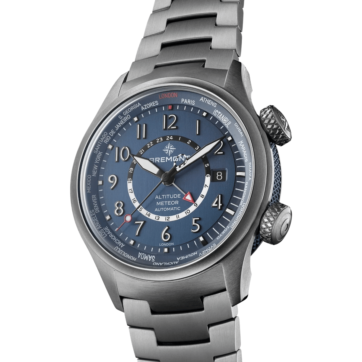 Bremont MB Meteor Time Zones Review: Cosmic Utility - Product Image