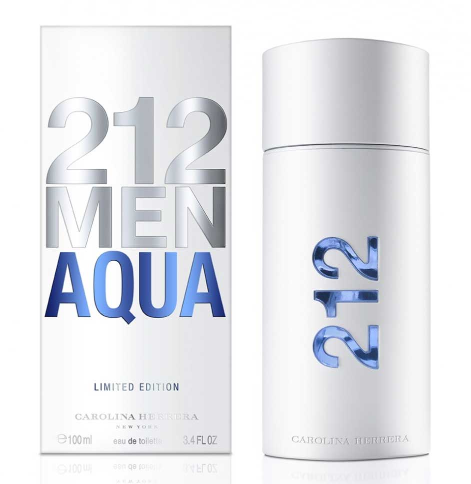 Carolina Herrera 212 NYC Aqua Review: Urban Freshness - Product Image