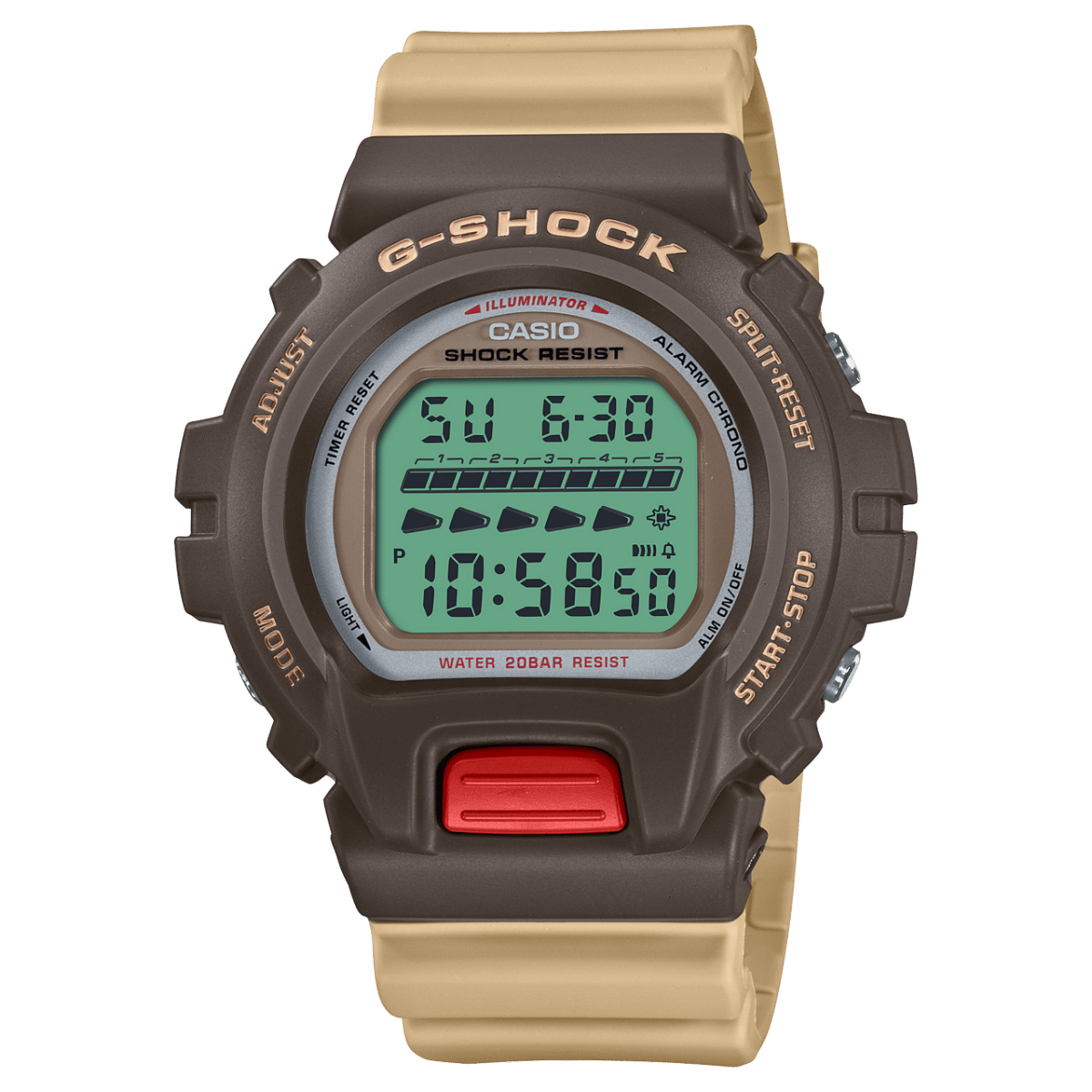 Casio DW6600: The G-Shock Icon's Enduring Digital Legacy - Product Image