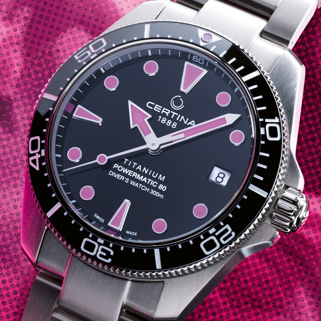 Certina DS Action Diver 38mm Titanium: Small Case, Serious Tool - Product Image