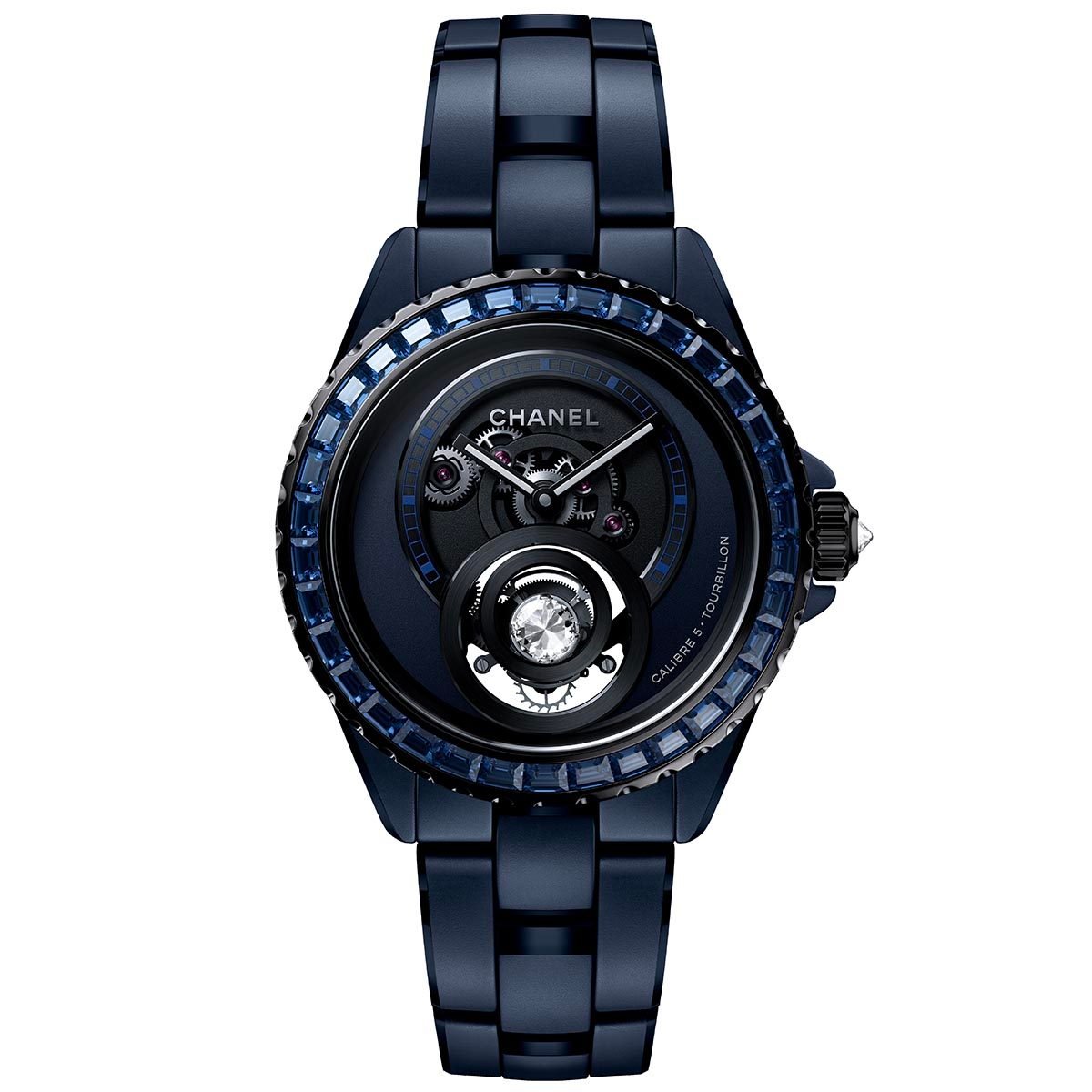 Chanel J12 Bleu Diamond Tourbillon: A Technical Masterpiece - Product Image