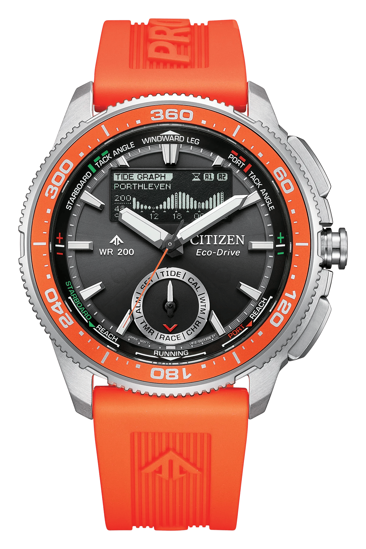 Citizen Promaster WaveTracker JV3000: Ocean's Digital Navigator - Product Image