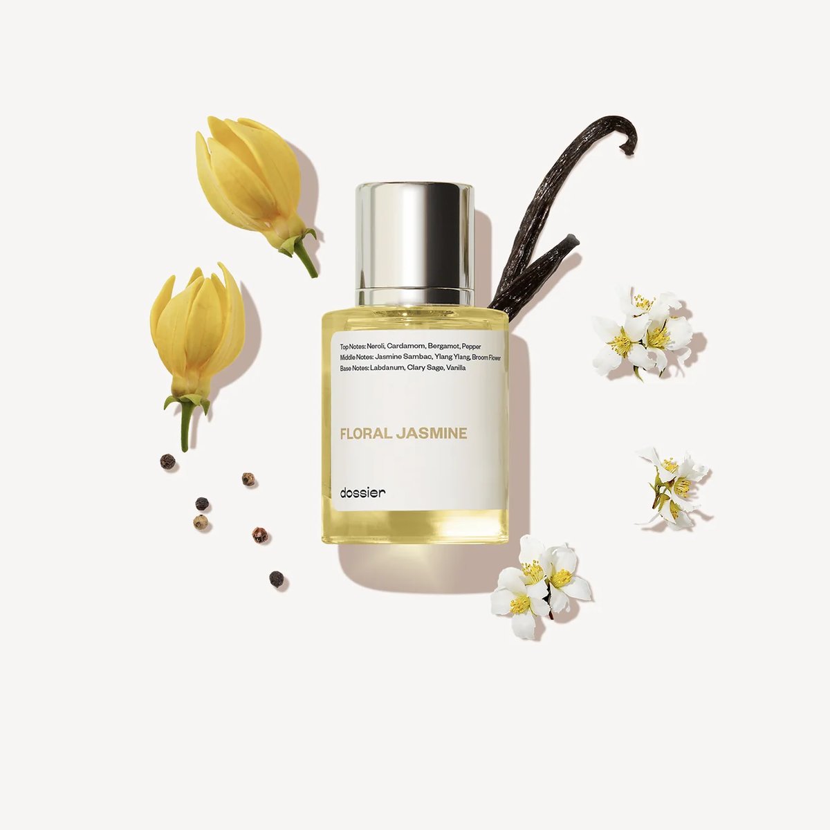 Dossier Floral Jasmine: A Luxurious Bloom Unveiled - Product Image