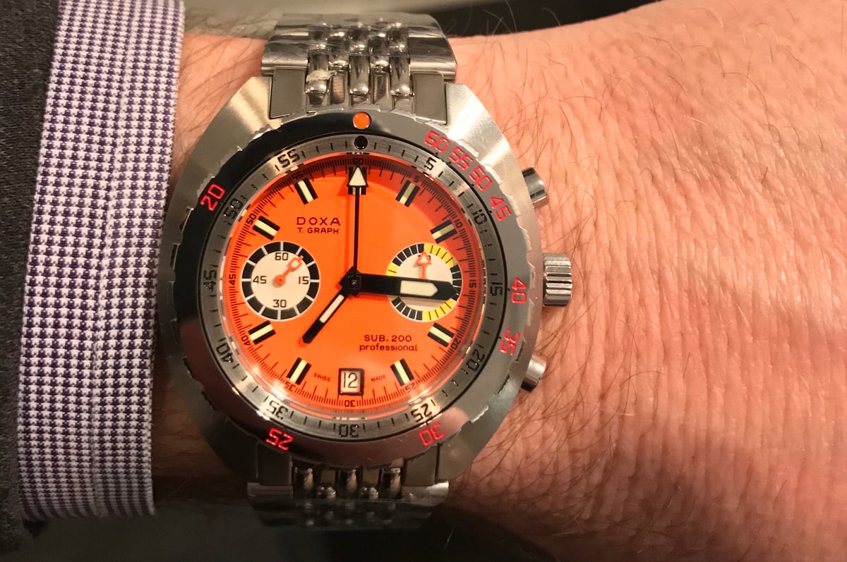 Doxa SUB 200 T.GRAPH Gold: The Ultimate Deep-Sea Flex - Product Image