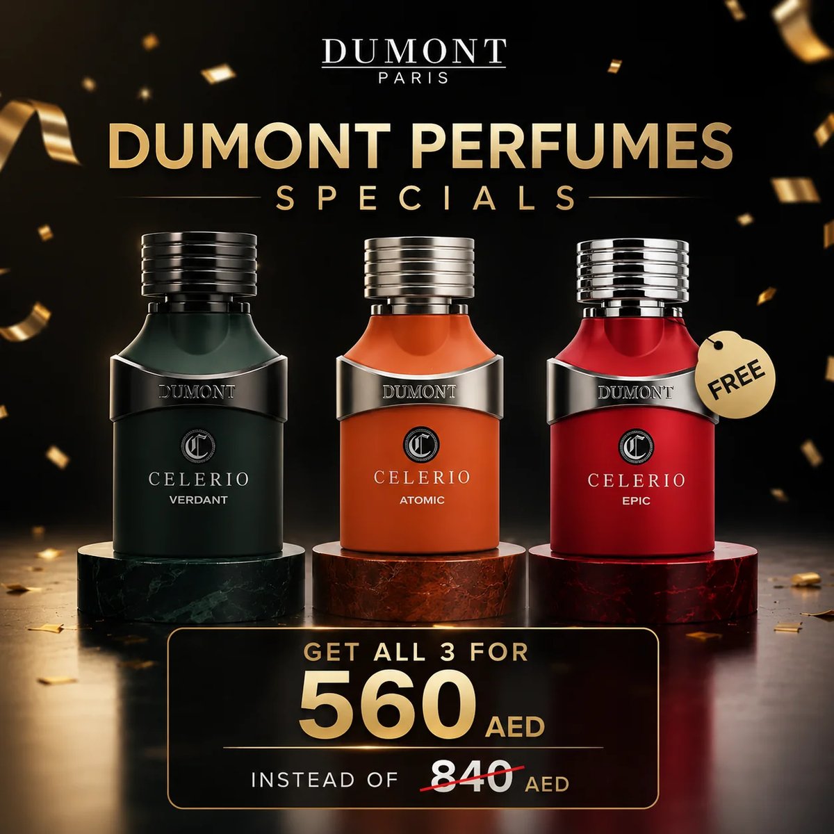 Dumont Salario Epic — Dumont Celerio Epic Review: Cognac, Cinnamon & Vanilla - Product Image