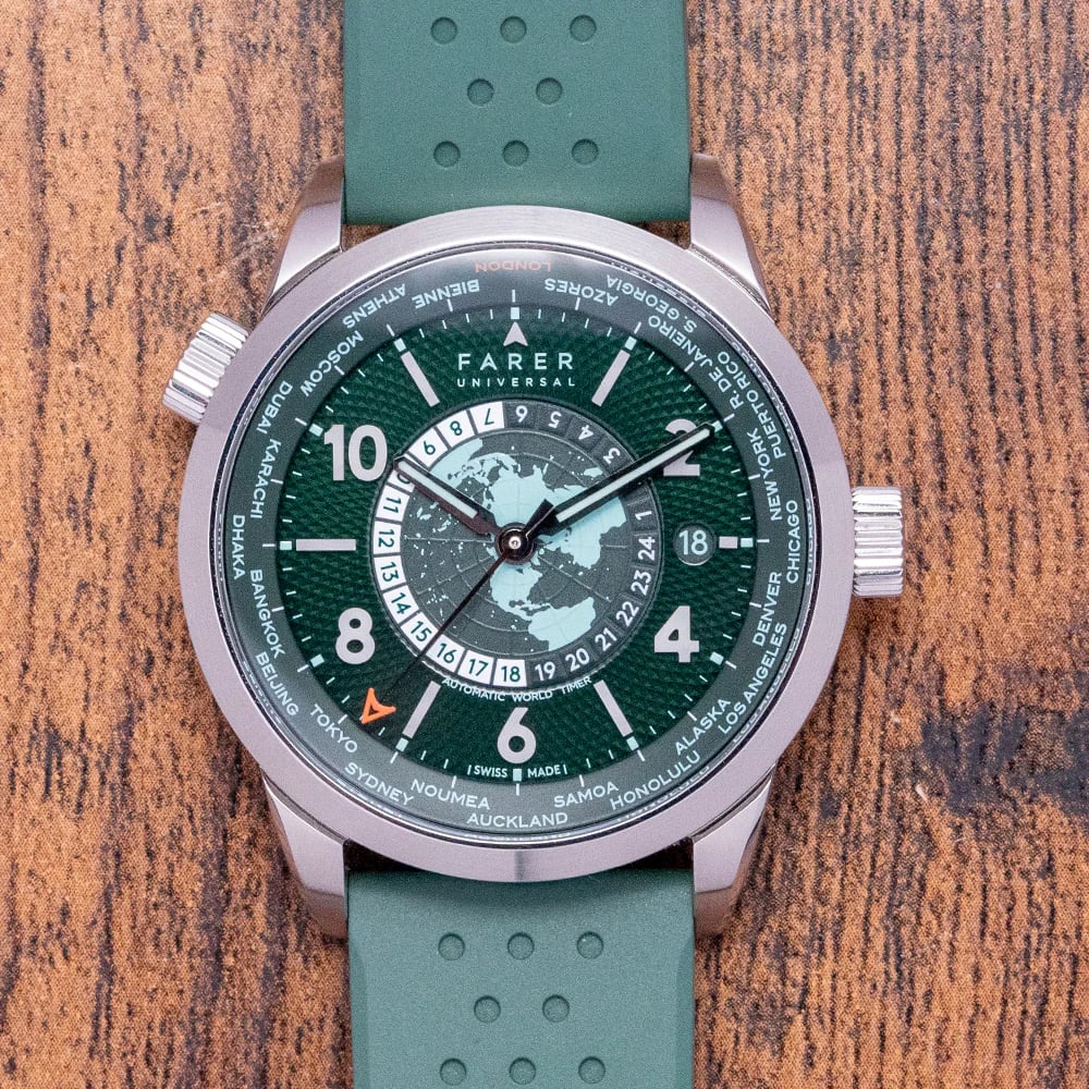Farer World Timer Review: Color, Craft, and Global Cool - Product Image