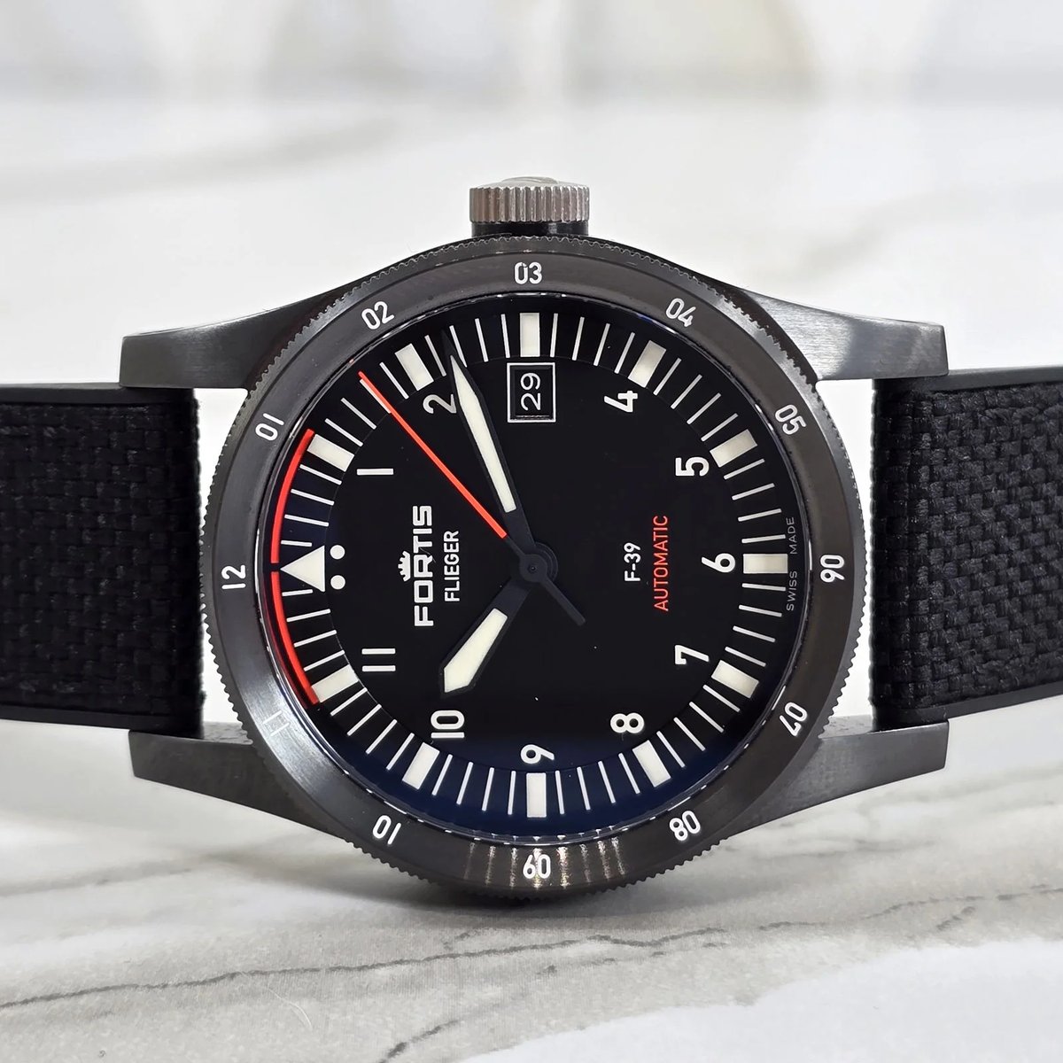 Fortis Flieger F-41 Werk 7 Review: In-House Pilot's Watch - Product Image