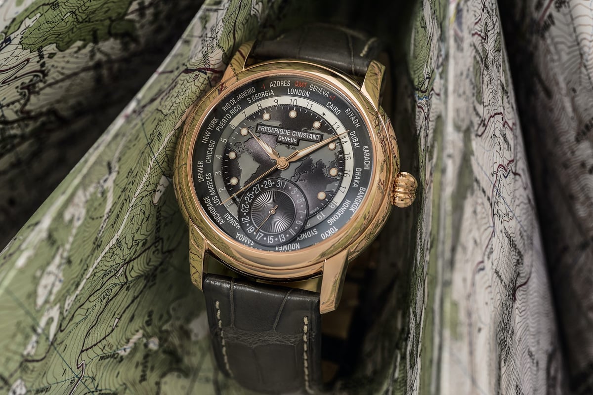Frederique Constant Worldtimer: The Ultimate Travel Flex - Product Image