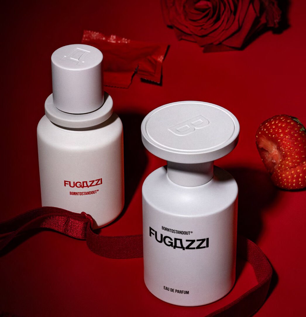 Fugazzi by BORNTOSTANDOUT Review: Milk, Suede & Iris - Product Image