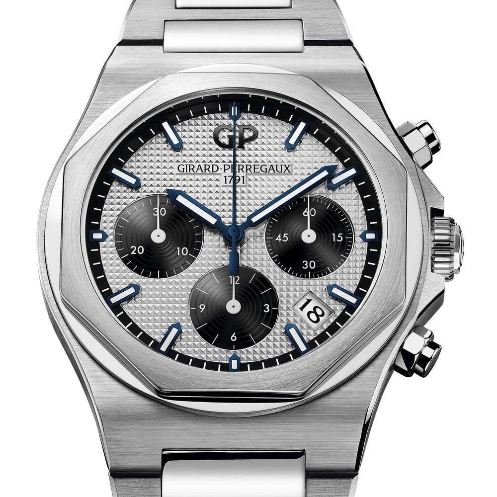 Girard-Perregaux Laureato Chronograph Review: Blue Steel Precision - Product Image