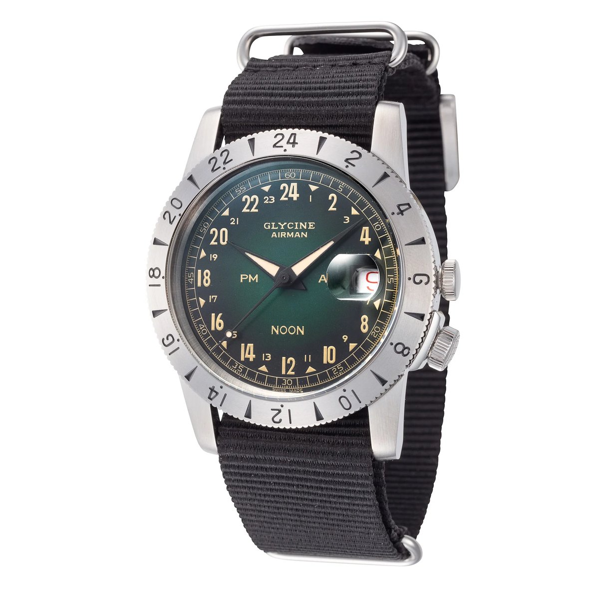 Glycine Airman Vintage "The Chief" — Glycine Airman Vintage 'The Chief' GL0465: A Pilot's Enduring Legacy - Product Image