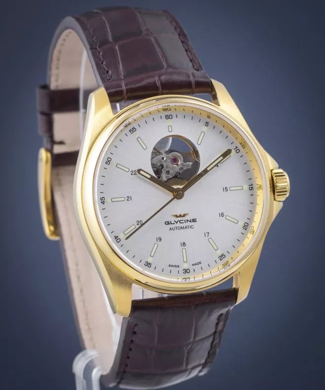 Glycine Combat Classic Open Heart GL0120: A Glimpse Within - Product Image