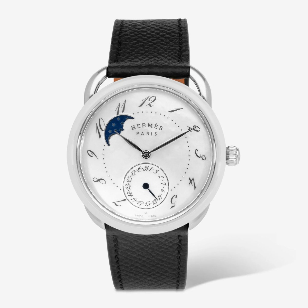 Hermès Arceau Petite Lune Review: A Poetic Moon on the Wrist - Product Image