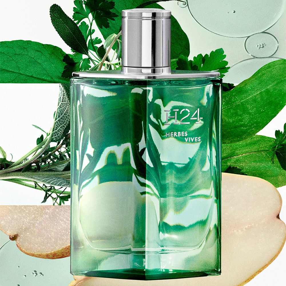 H24 Herbes Vives by Hermès – A Green‑Fresh Portrait of Urban Rain - Product Image