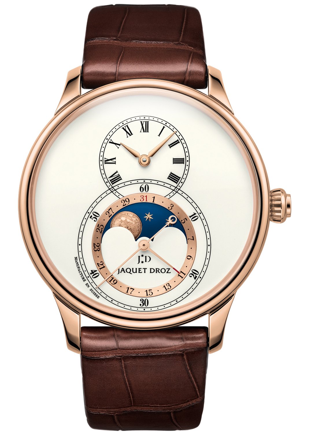 Jaquet Droz Grande Seconde Moon: A Sophisticated Daily Wearer - Product Image