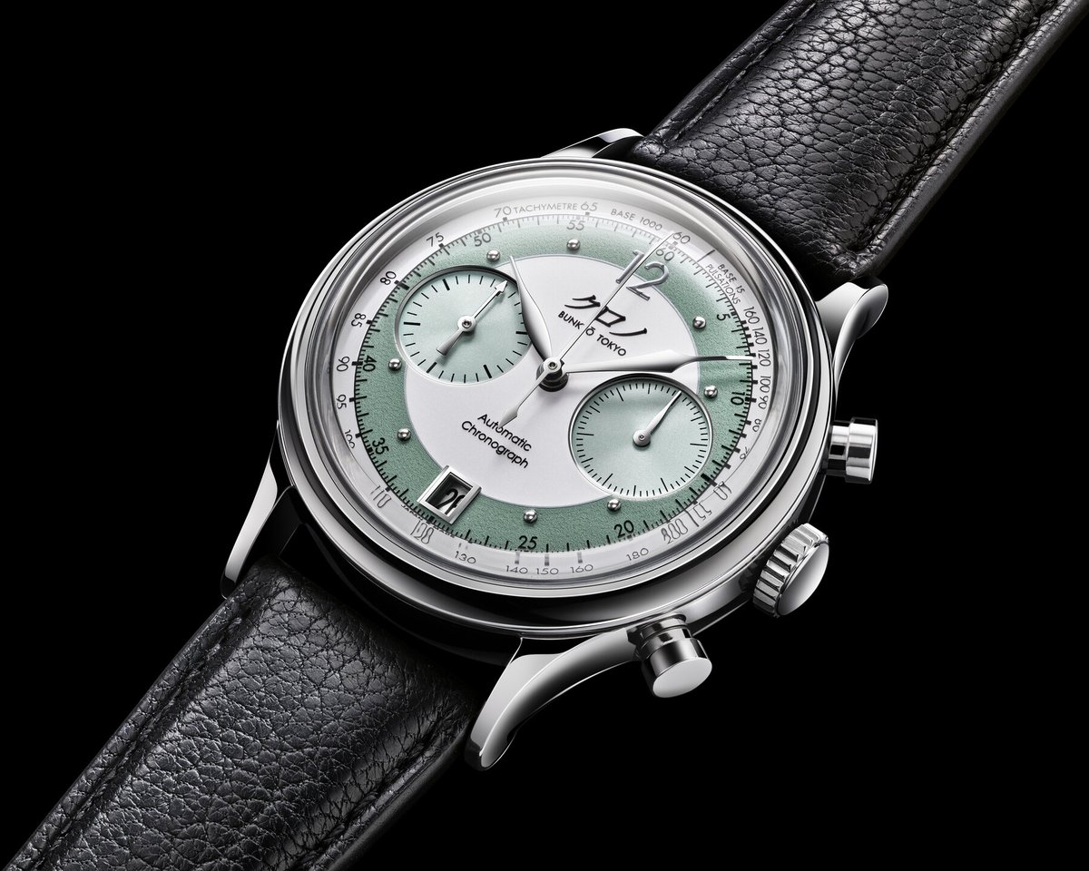 Kurono Tokyo Chronograph 3: A Masterclass in Art Deco Horology - Product Image
