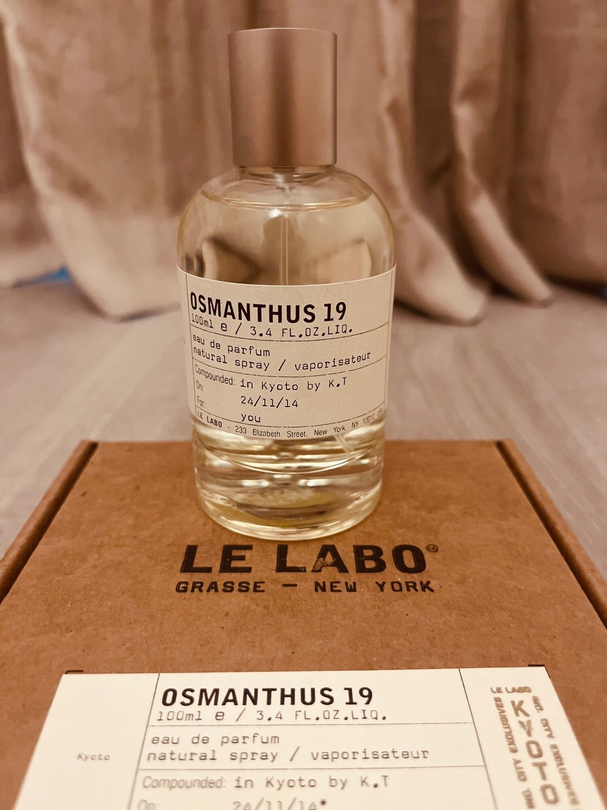 Le Labo Osmanthus 19 Kyoto Review: Incense & Osmanthus - Product Image