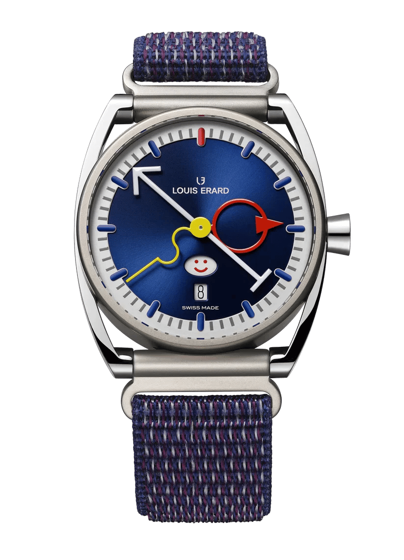 Louis Erard Le Régulateur Esprit Flinqué Review: A Blue Masterpiece - Product Image