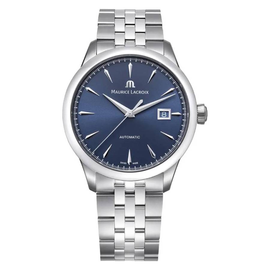 Maurice Lacroix 1975 Automatic Day Date Legacy Blue Review - Product Image