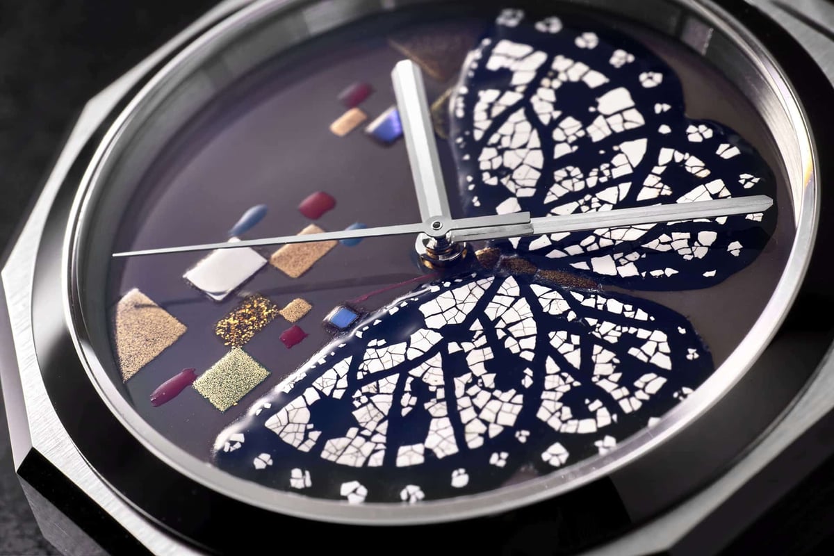 Minase Asagimadara Review: The Butterfly Dial Watch - Product Image
