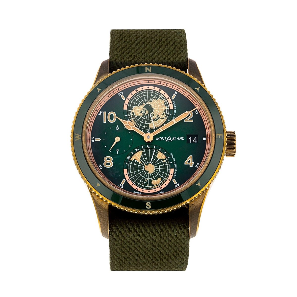 Montblanc 1858 Geosphere Review: The Explorer's World Timer - Product Image