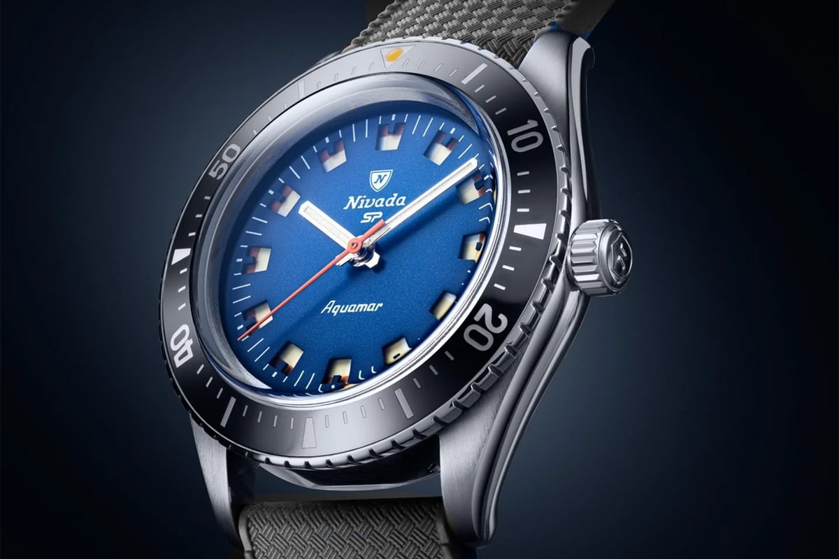 Nivada Grenchen Aquamar Diver: Retro Cool for Modern Collectors - Product Image