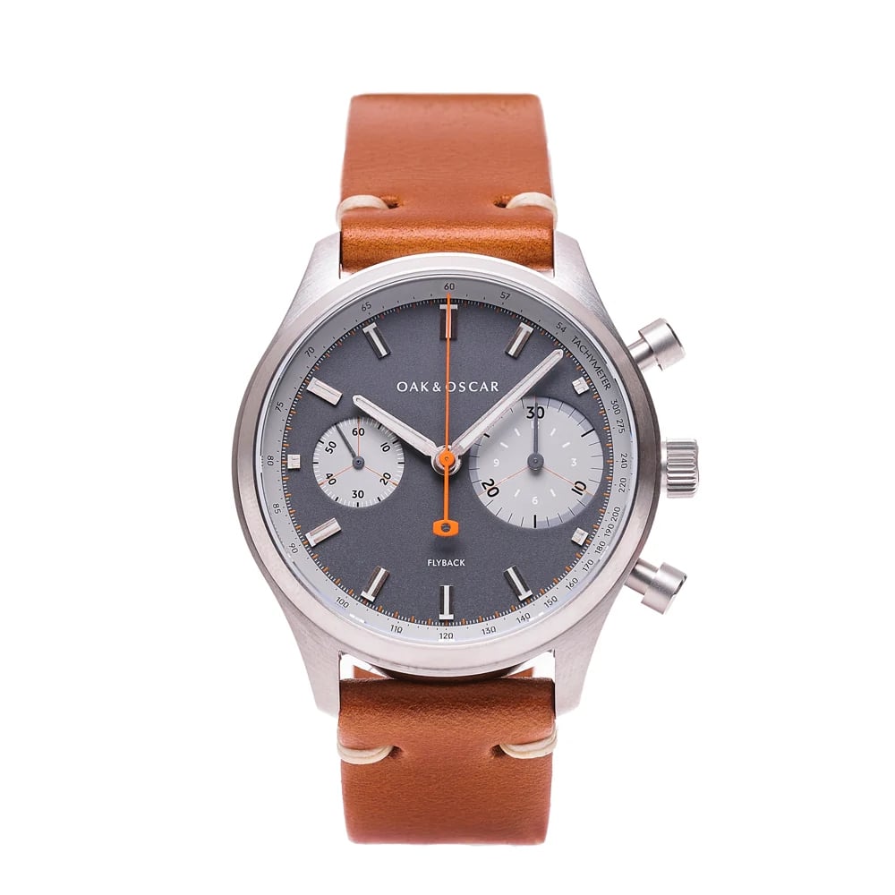 Oak & Oscar Jackson Big Eye Review: Microbrand Chronograph Resale - Product Image