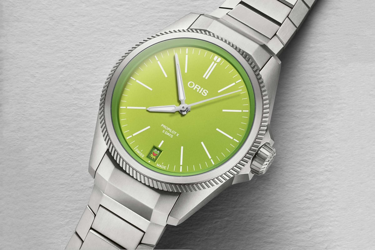 Oris ProPilot X Kermit Review: Titanium Tool with a Smile - Product Image