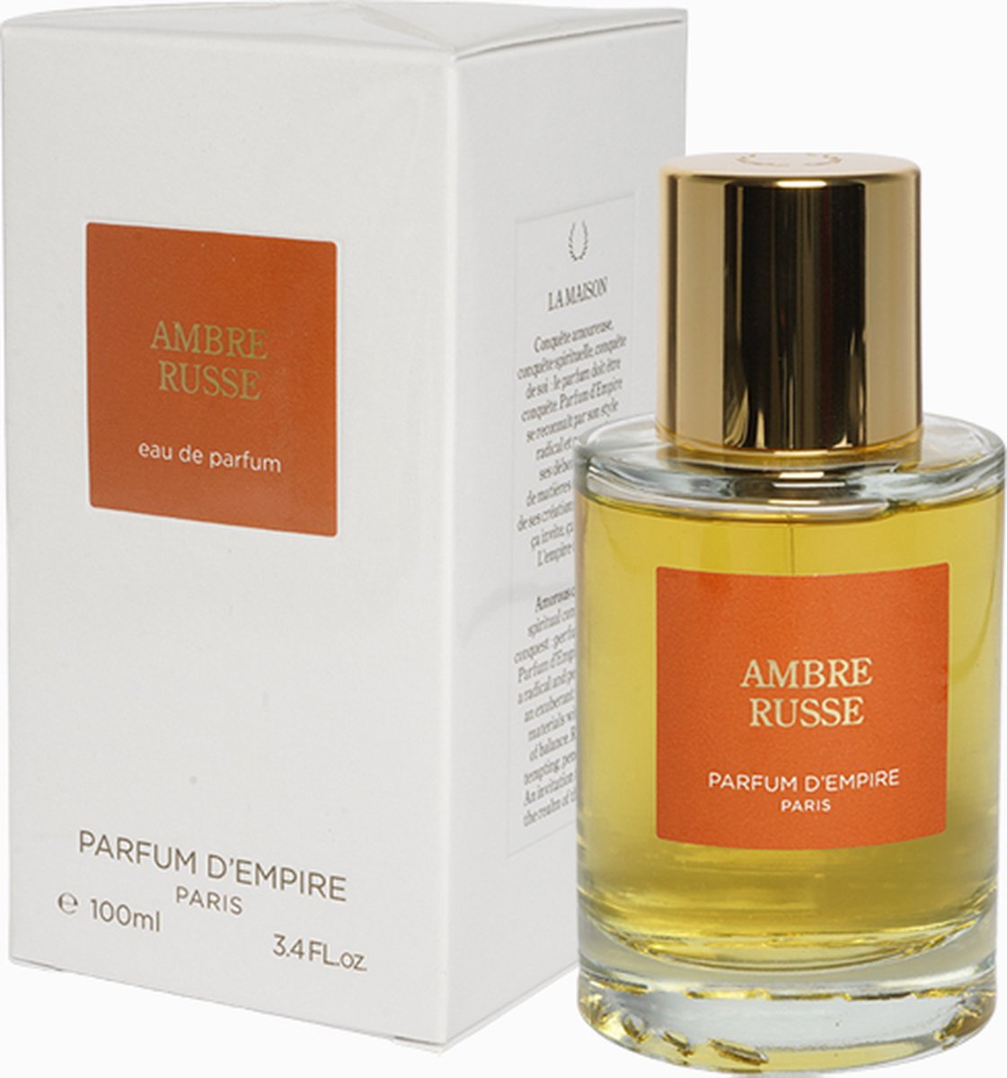 Parfum d’Empire Ambre Russe – A Boiling‑Hot Imperial Elixir - Product Image