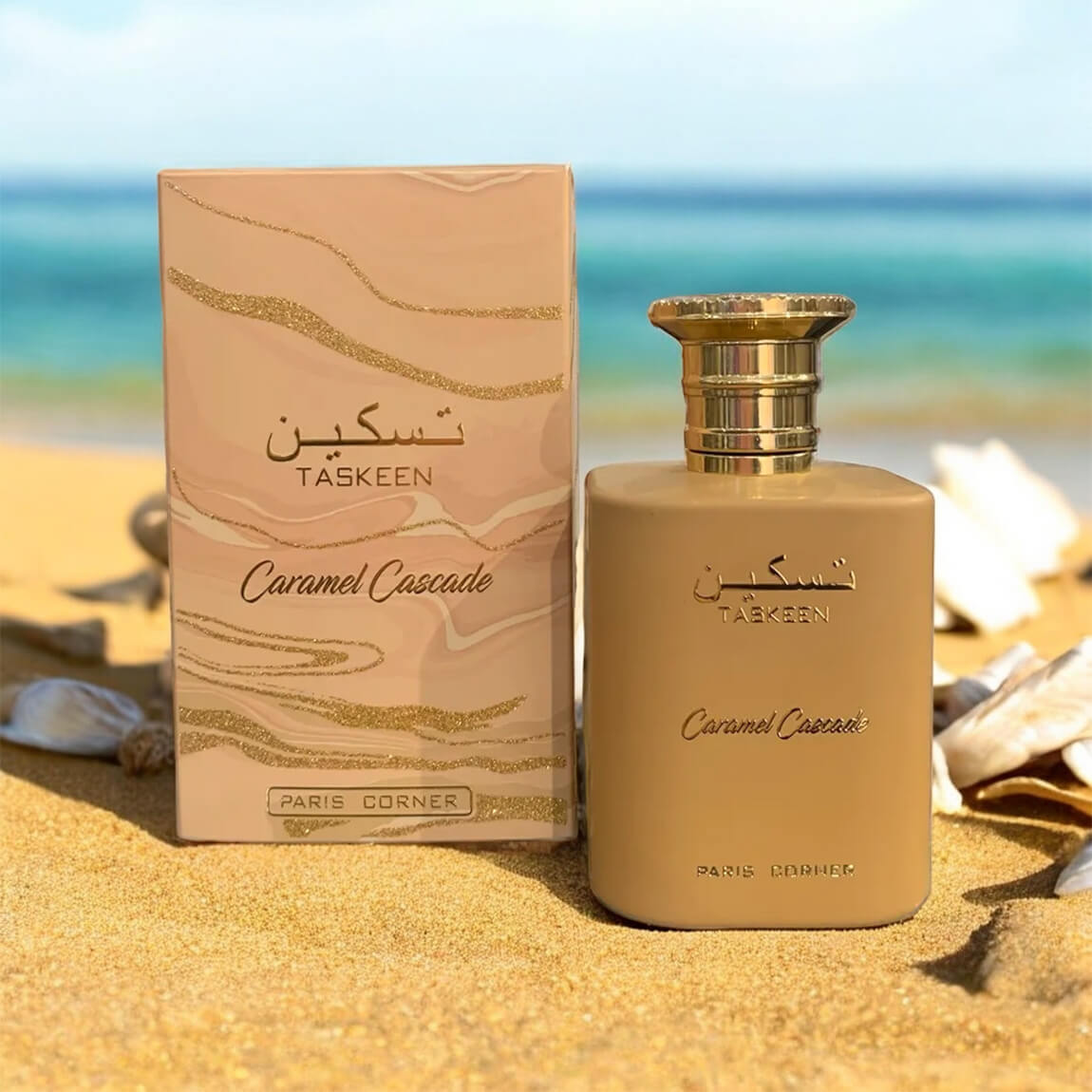 Paris Corner Taskeen Caramel Cascade: A Gourmand Exploration - Product Image
