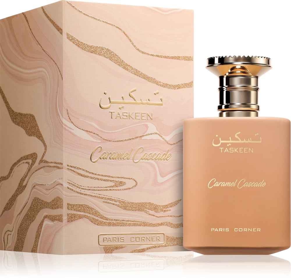 Paris Corner Taskeen Caramel Cascade Review – A Modern Lactonic Gourmand - Product Image