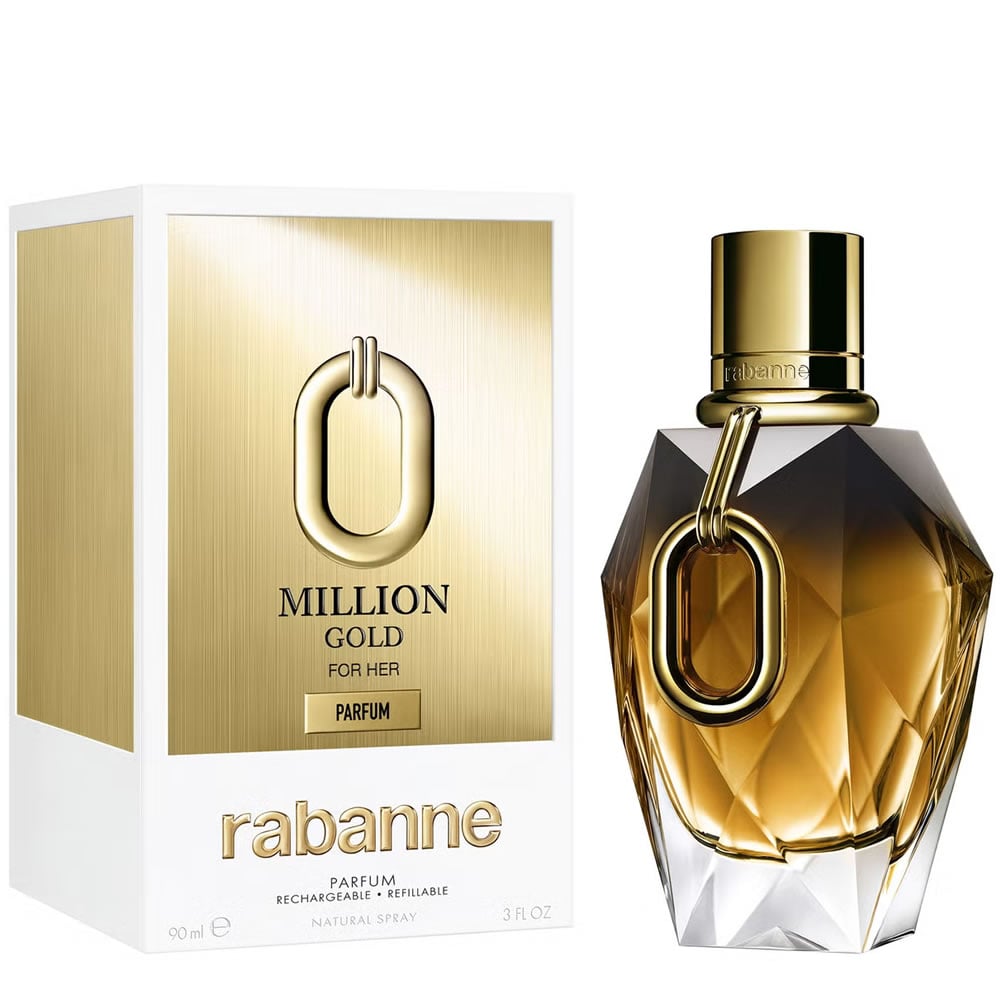 Rabanne Million Gold For Her Parfum Review: Liquid Gold - Product Image
