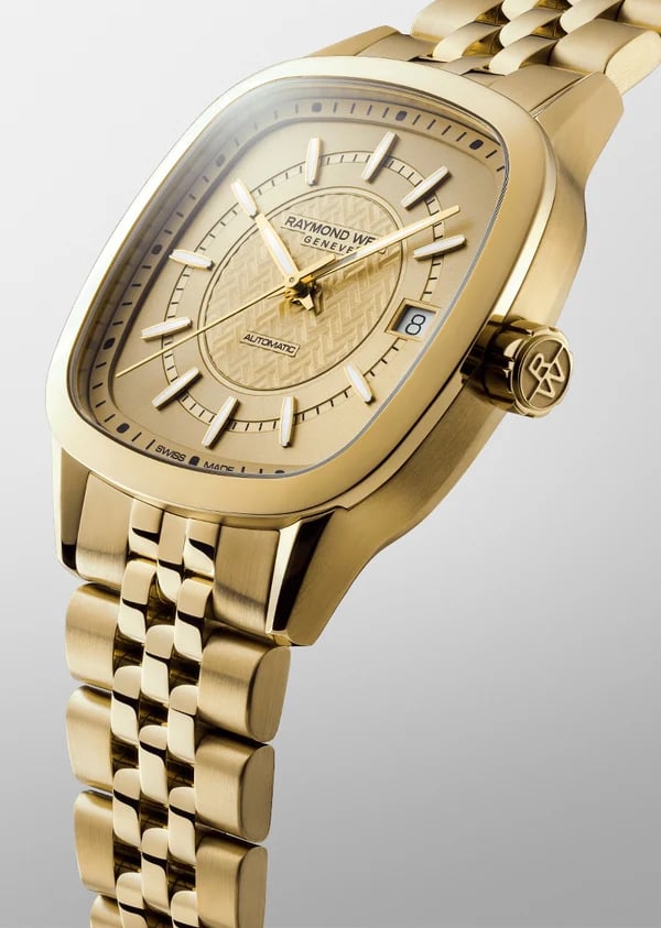 Raymond Weil Freelancer Cushion: Bold Elegance for the Modern Collector - Product Image