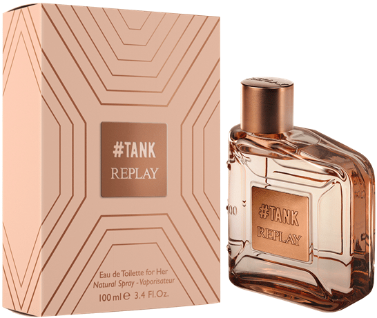 Replay Ladies #Tank for Her EDT Review: Sweet & Powdery - Product Image