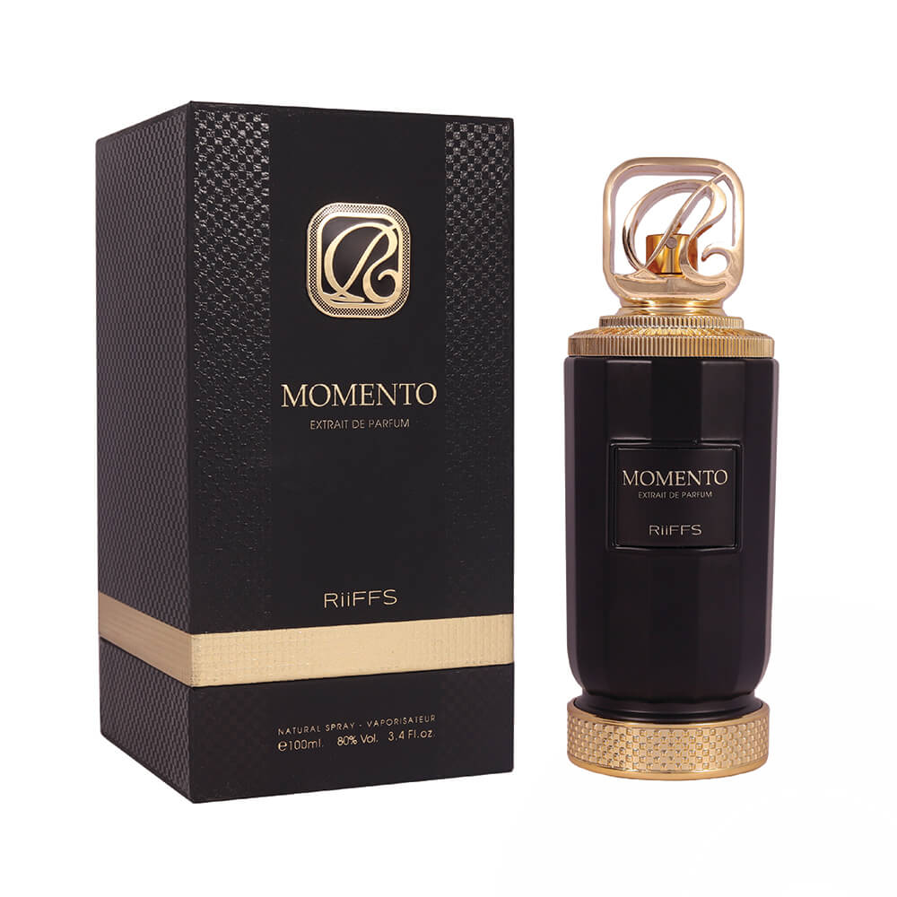Riffs Momento Review: Sweet Woody Amber Extrait - Product Image