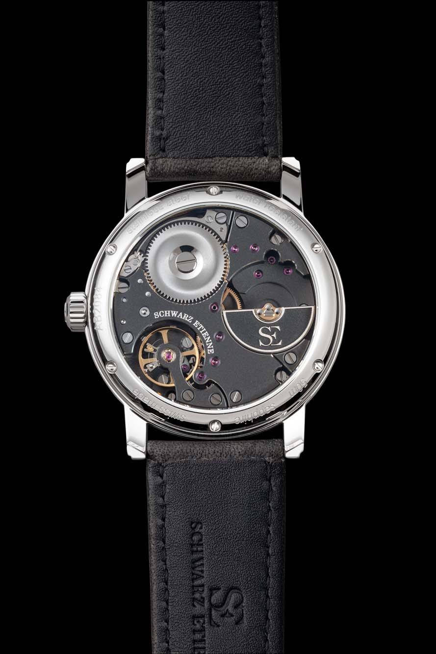 Schwarz Etienne Geometry Black: Architectural Horology - Product Image