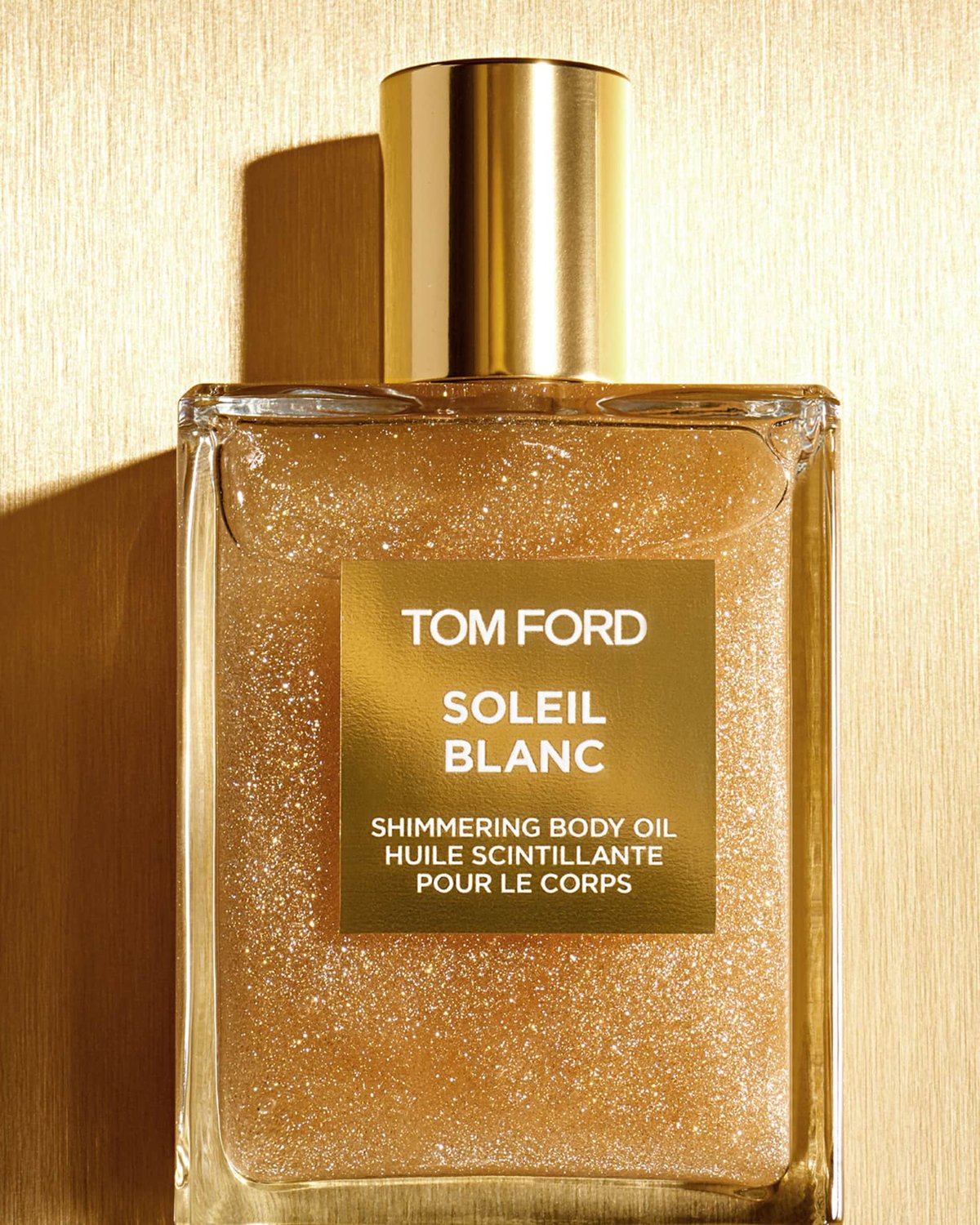 The Golden Aura of Indulgence: A Review of Tom Ford Soleil Blanc Shimmering Body Oil - Product Image