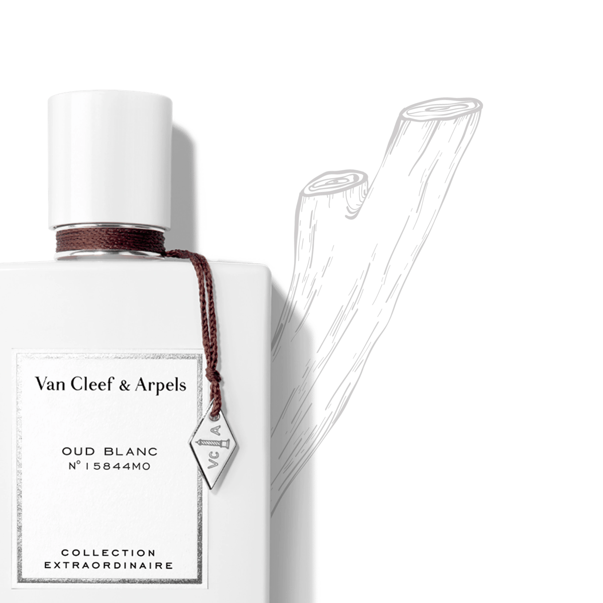Van Cleef & Arpels Oud Blanc Eau de Parfum — Van Cleef & Arpels Oud Blanc EDP Review: A Smoky, Powdery Oud for Cold Weather - Product Image