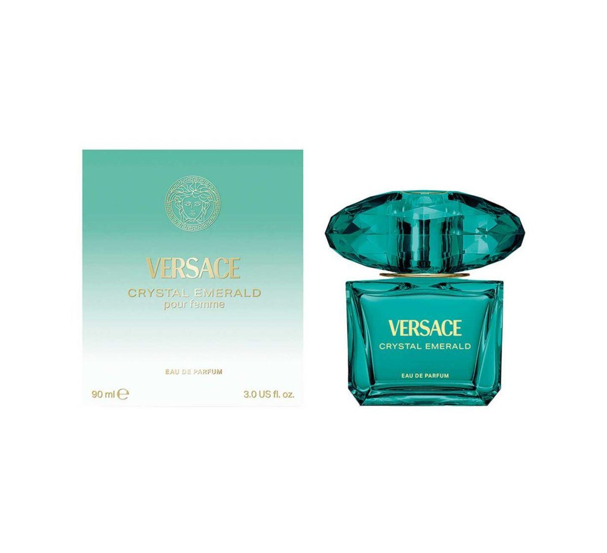 The Emerald Whisper: Unveiling Versace Crystal Emerald - Product Image