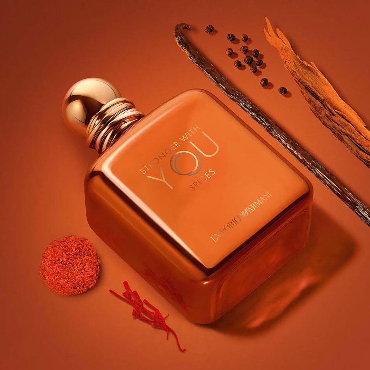 Giorgio Armani Stronger With You Spices Review – Warmth Redefined - Product Image