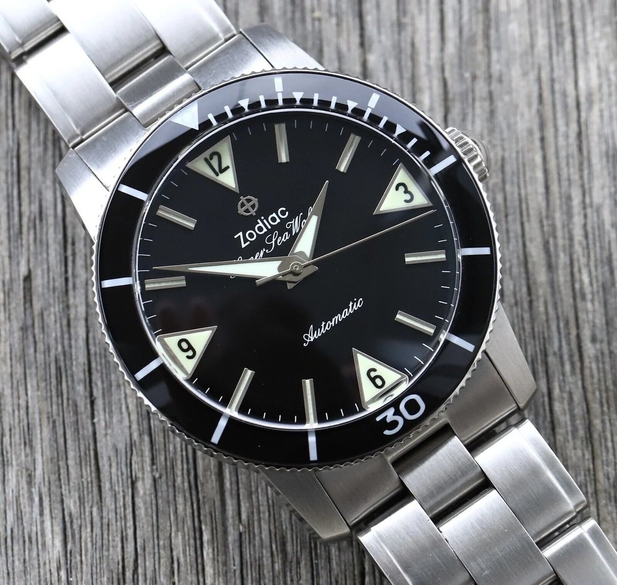 Zodiac Sea Wolf 722-964B Review: Vintage Diver Resale Analysis - Product Image