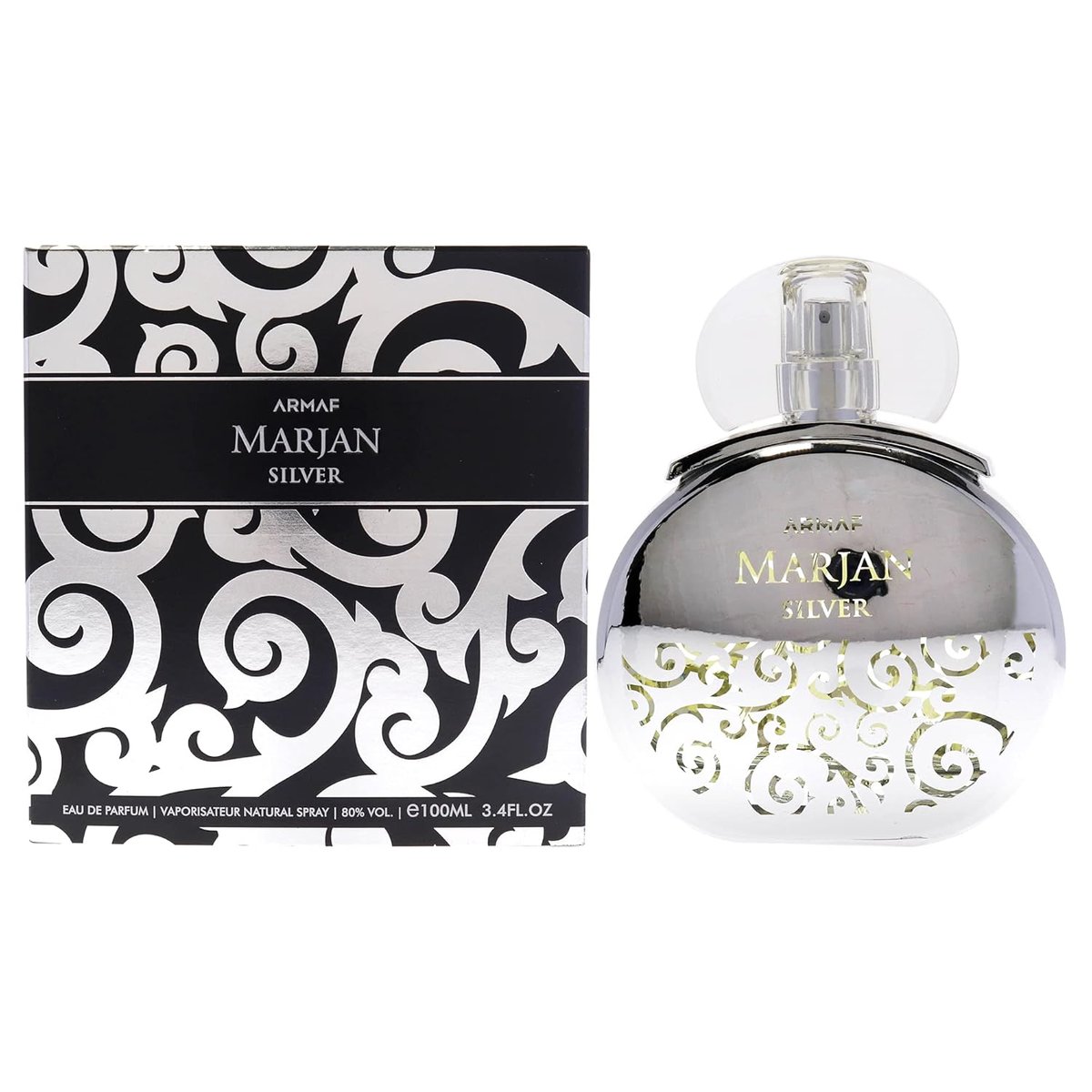 Armaf Marjan Silver: A Glimpse of Olfactory Nobility in a Bottle - Product Image