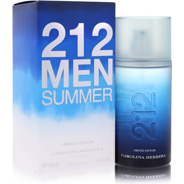 Carolina Herrera 212 Men Summer: An Olfactory Exploration of Urban Warmth - Product Image