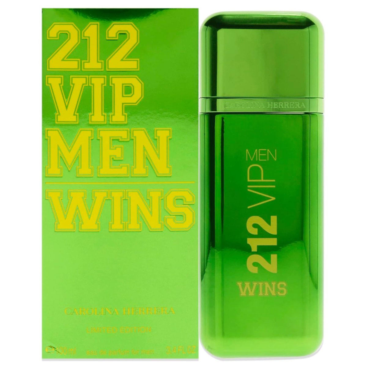 The Olfactory Triumph: A Discerning Review of Carolina Herrera 212 VIP Men Wins - Product Image